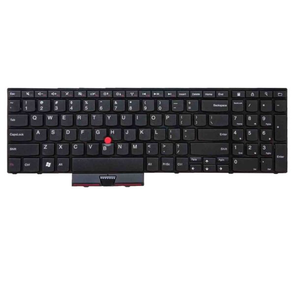 Keyboard Lenovo ThinkPad E520 US Black Frame With Pointer