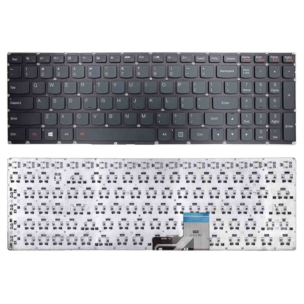 Keyboard Lenovo IdeaPad Y50-70 US Black Without Backlit - Image 3