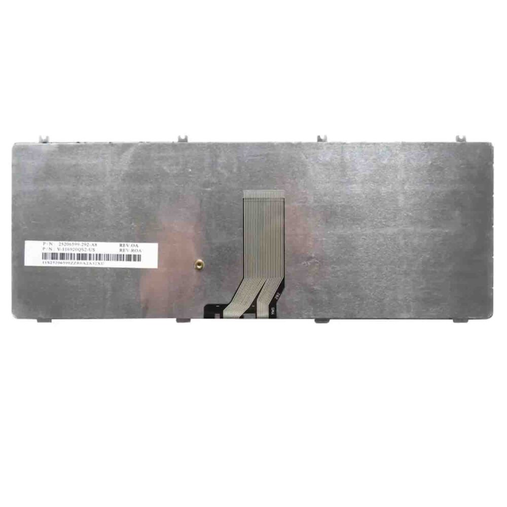 Keyboard Lenovo IdeaPad Y470 US Black Frame Without Backlit - Image 2