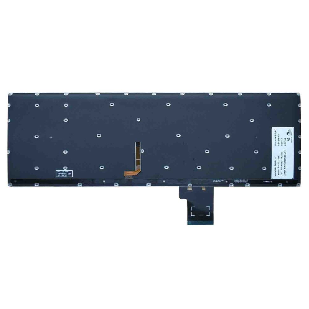 Keyboard Lenovo IdeaPad Y50-70 US Black Frame With Backlit - Image 2