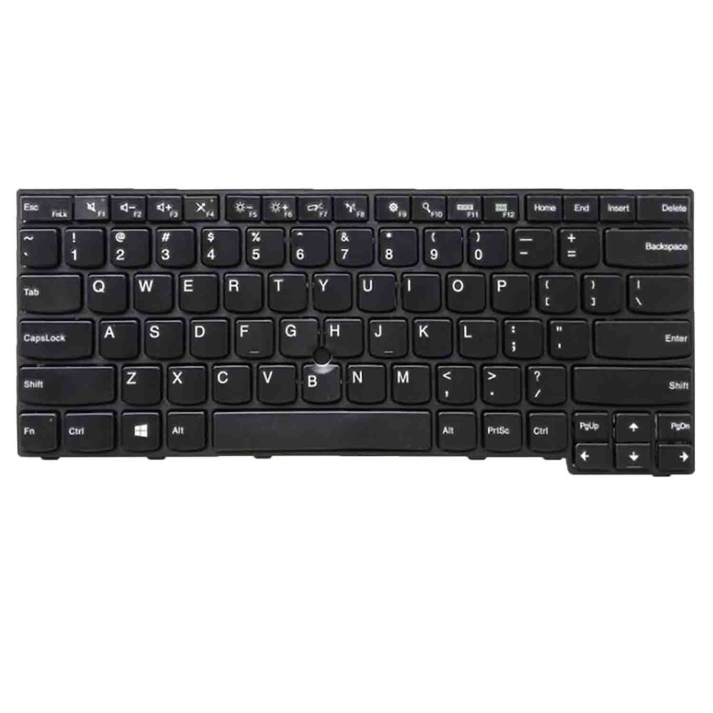 Keyboard Lenovo ThinkPad E450 US Black Frame Without Pointer