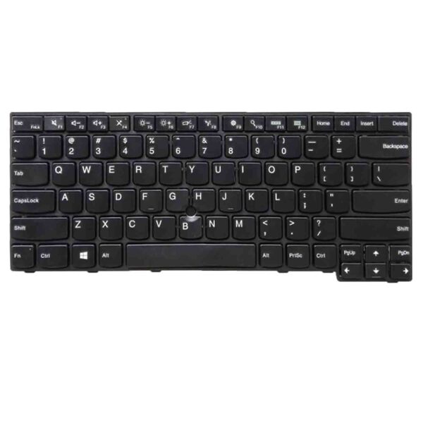 Keyboard Lenovo ThinkPad E450 US Black Frame Without Pointer