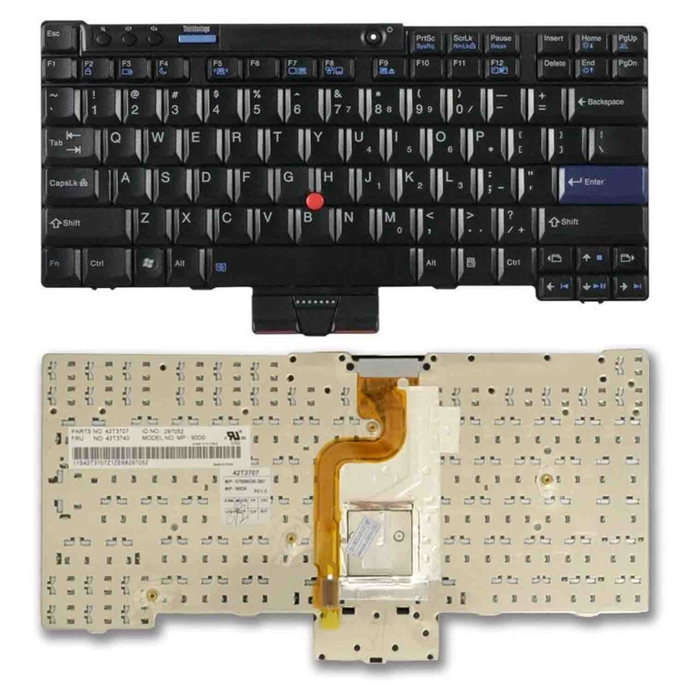Keyboard Lenovo ThinkPad X220 US Black Frame With Pointer - Image 3