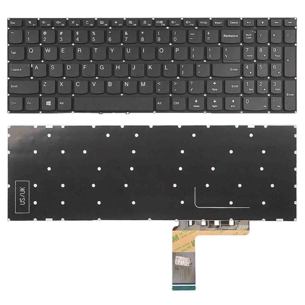 Keyboard Lenovo IdeaPad 110-15ACL US Black Without Backlit - Image 3