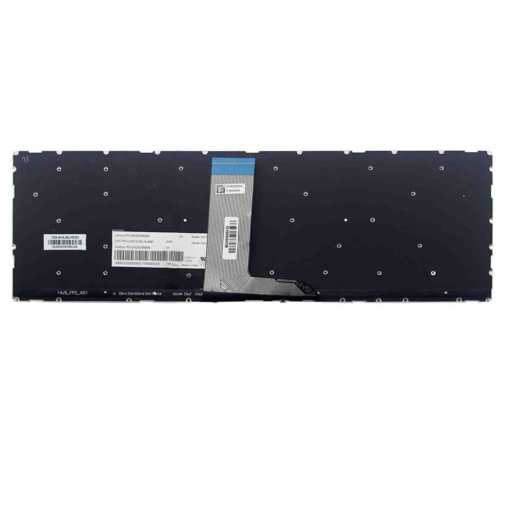 Keyboard Lenovo Flex 3 1570 US Black Without Backlit - Image 2