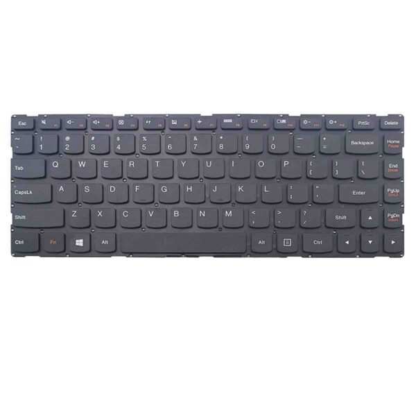 Keyboard Lenovo IdeaPad Yoga 500-14IBD US Black Without Backlit