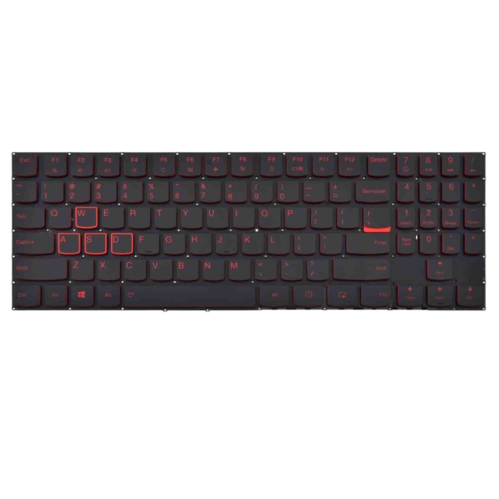 Keyboard Lenovo Legion Y520-15KBN US Red With Backlit