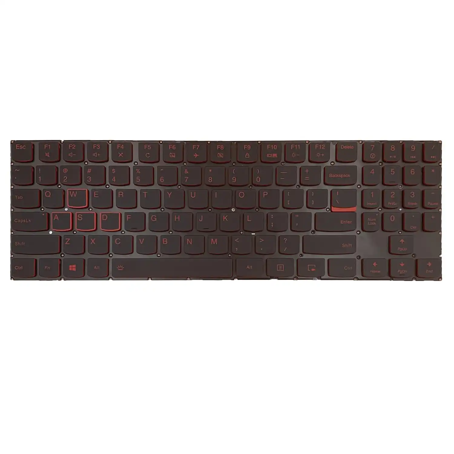 Keyboard Lenovo Legion Y520-15KBN US Red With Backlit