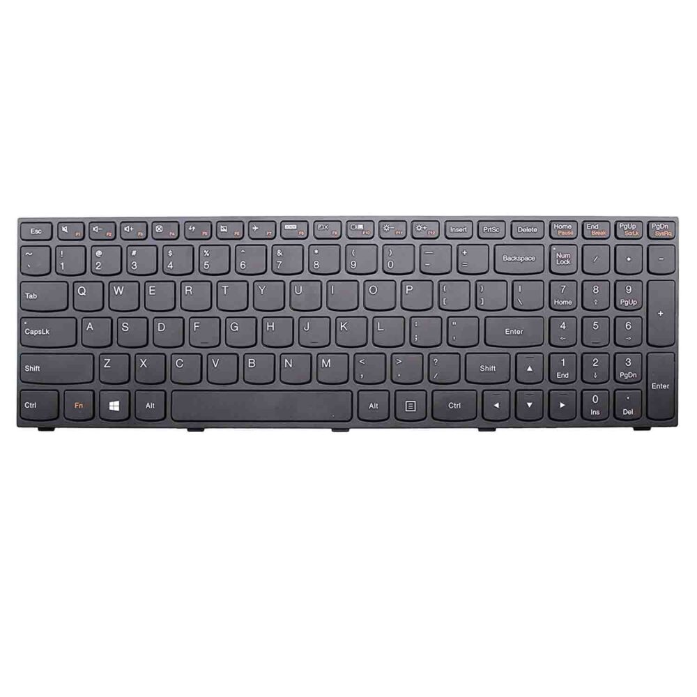 Keyboard Lenovo IdeaPad 300-15ISK US Black Frame Without Backlit