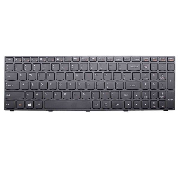 Keyboard Lenovo IdeaPad 300-15ISK US Black Frame Without Backlit