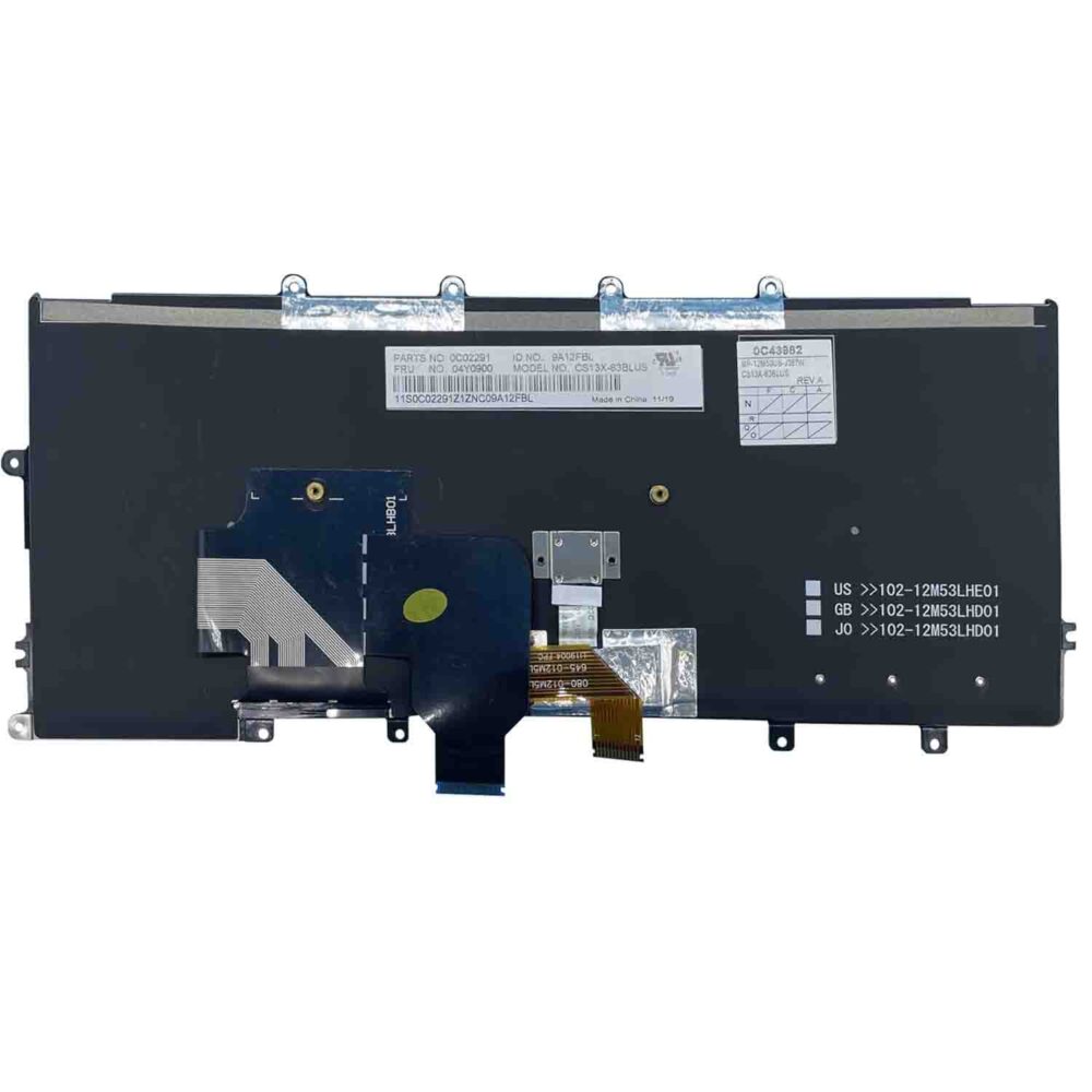 Keyboard Lenovo ThinkPad X240s US Black Frame With Pointer - Image 2