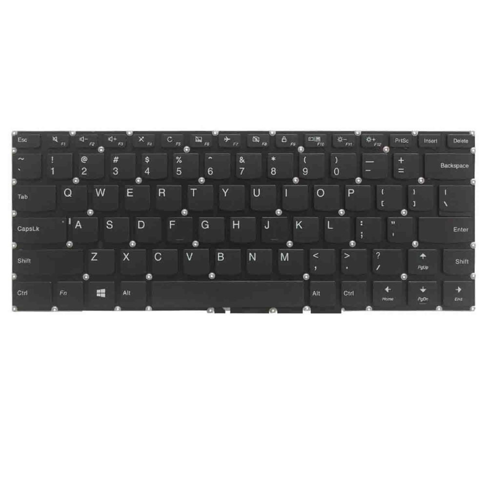 Keyboard Lenovo Yoga 510-14ISK US Black Without Backlit