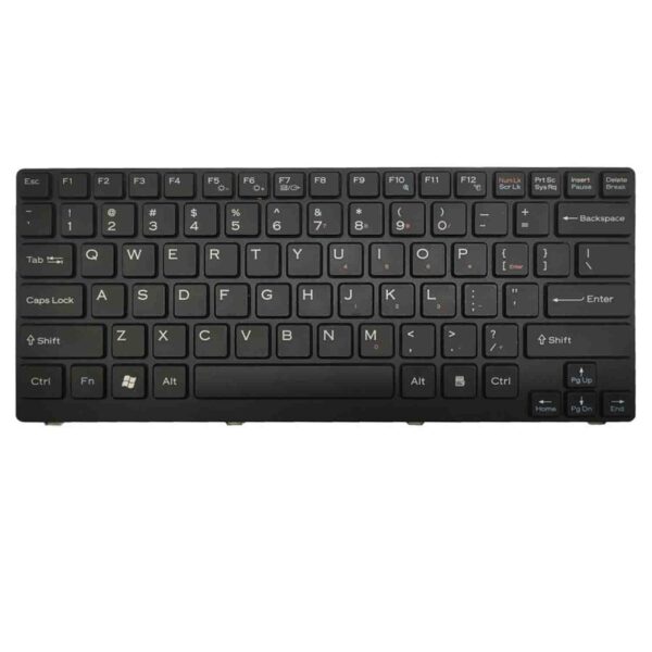 Keyboard Sony VAIO VGN-CR US Black Frame Without Backlit