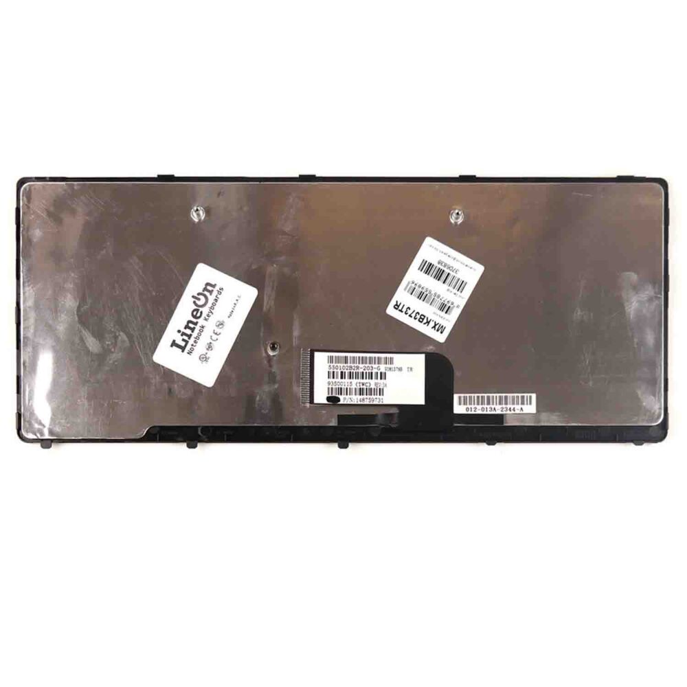 Keyboard Sony VAIO VGN-CW US Black Frame Without Backlit - Image 2