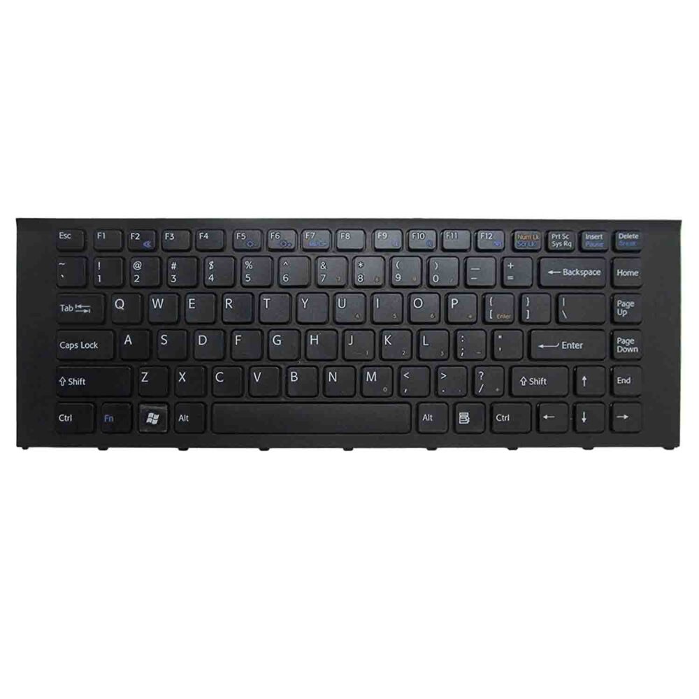 Keyboard Sony VAIO VPC-EA US Black Frame Without Backlit