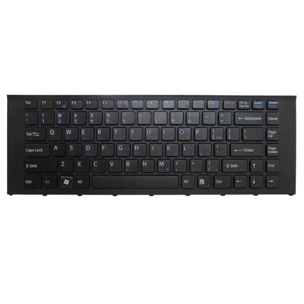 Keyboard Sony VAIO VPC-EA US Black Frame Without Backlit