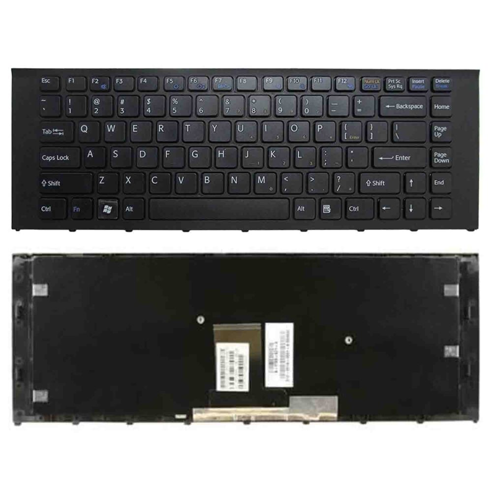 Keyboard Sony VAIO VPC-EA US Black Frame Without Backlit - Image 3