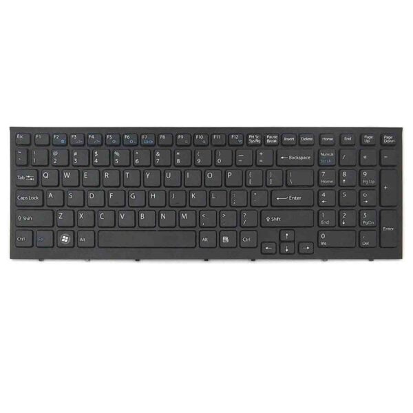 Keyboard Sony VAIO VPC-EB US Black Frame Without Backlit