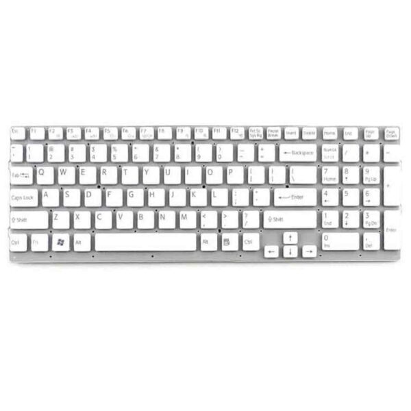 Keyboard Sony VAIO VPC-EB US White Without Frame
