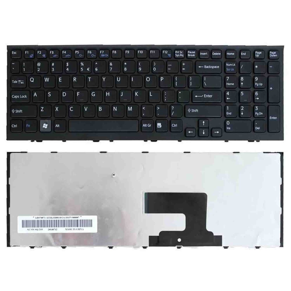 Keyboard Sony VAIO VPC-EH US Black Frame Without Backlit - Image 3