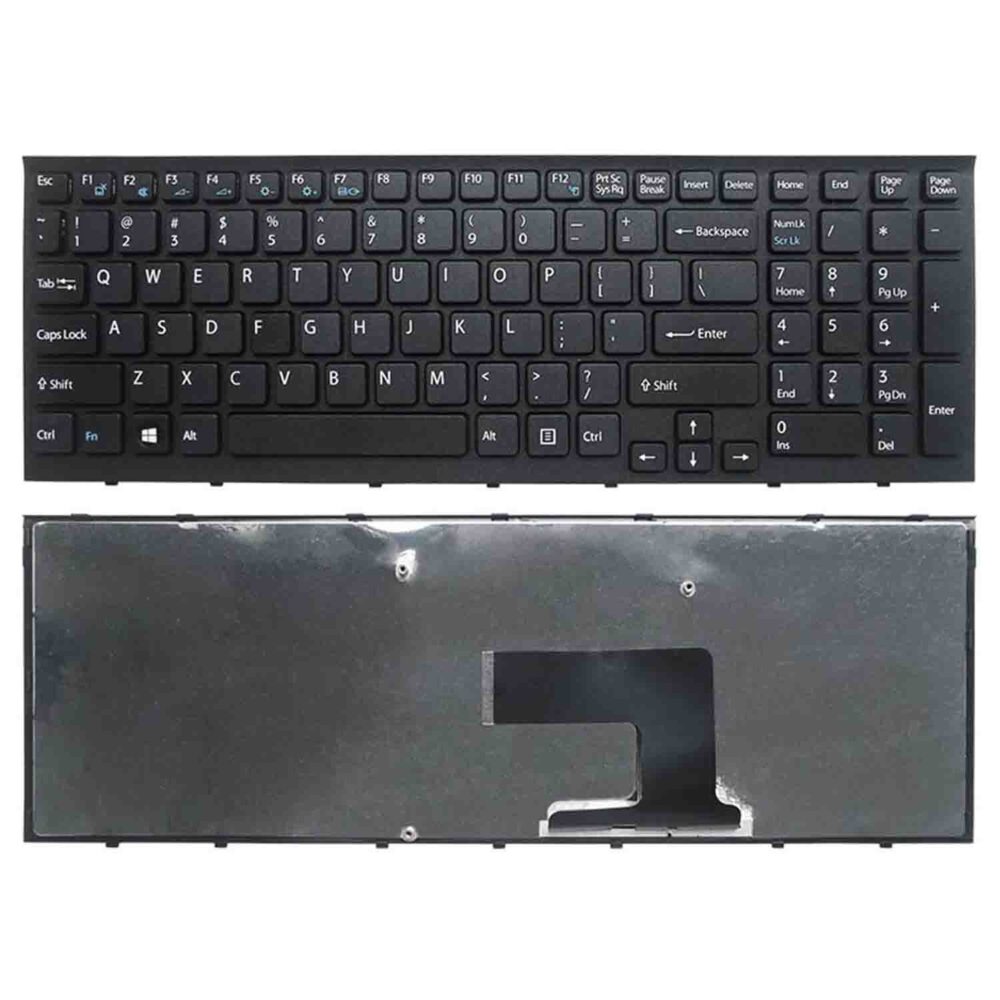 Keyboard Sony VAIO VPC-EL US Black Frame Without Backlit - Image 3