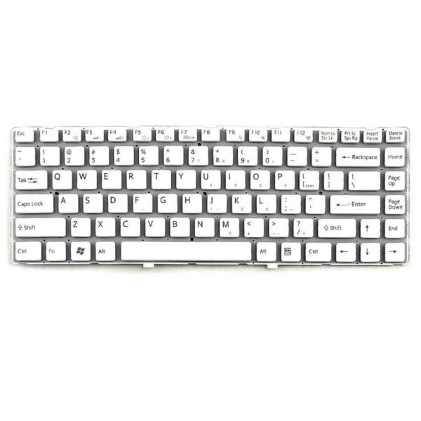 Keyboard Sony VAIO VGN-FW US White Without Frame