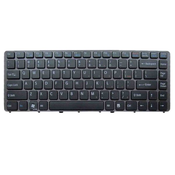 Keyboard Sony VAIO VGN-NW US Black Frame Without Backlit