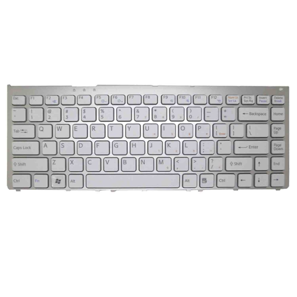 Keyboard Sony VAIO VGN-NW US White Frame Without Backlit