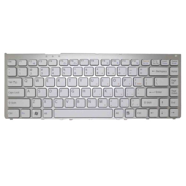 Keyboard Sony VAIO VGN-NW US White Frame Without Backlit