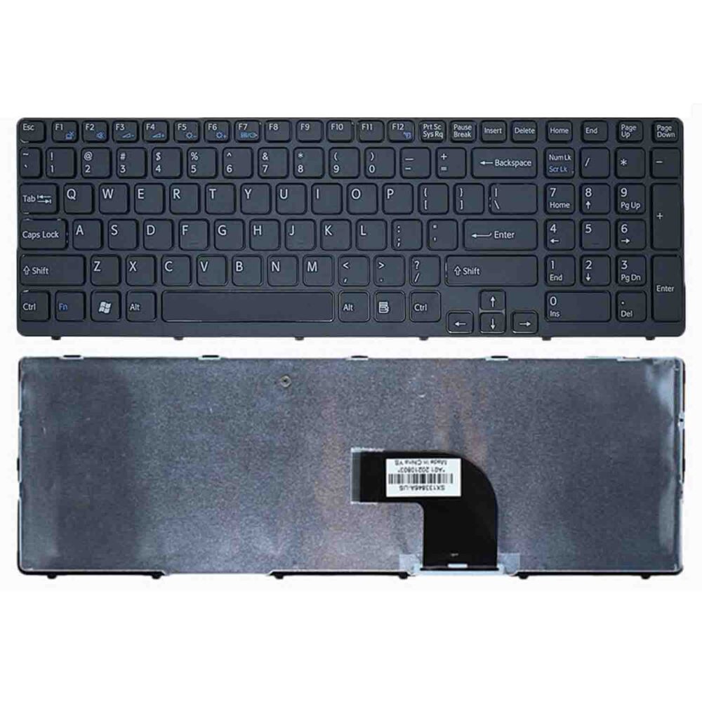 Keyboard Sony VAIO SVE15 US Black Frame Without Backlit - Image 3
