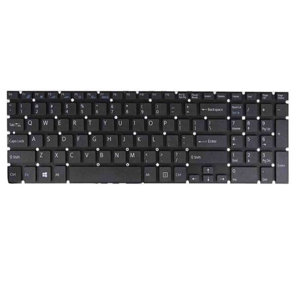 Keyboard Sony VAIO SVE15 US Black Without Backlit