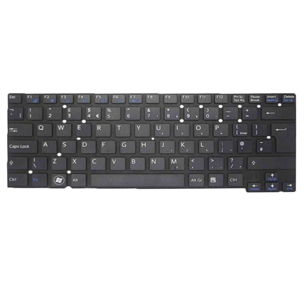 Keyboard Sony VAIO SVT131 UK Black Without Backlit