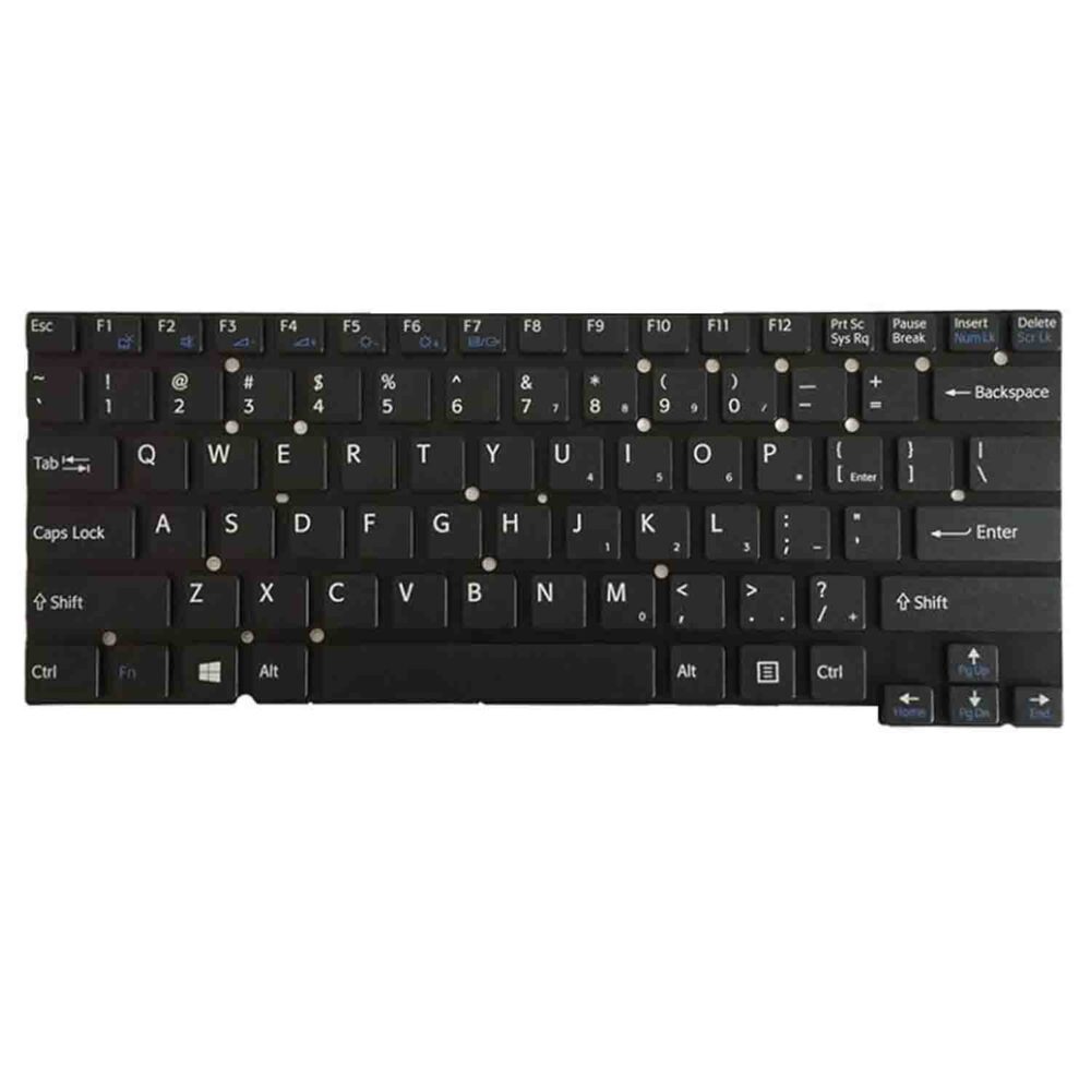 Keyboard Sony VAIO SVT131 US Black Without Backlit