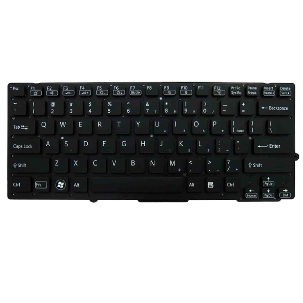 Keyboard Sony VAIO VGN-SB US Black With Backlit