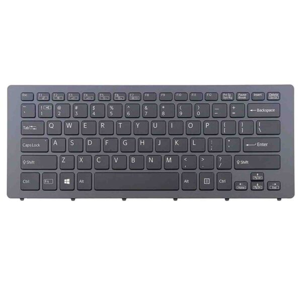 Keyboard Sony VAIO SVF15N US Black Frame With Backlit