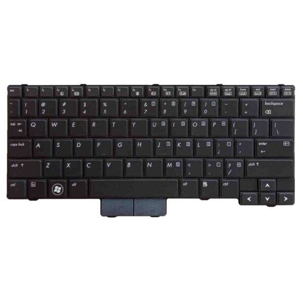 Keyboard HP EliteBook 2540P US Black Frame Without Backlit