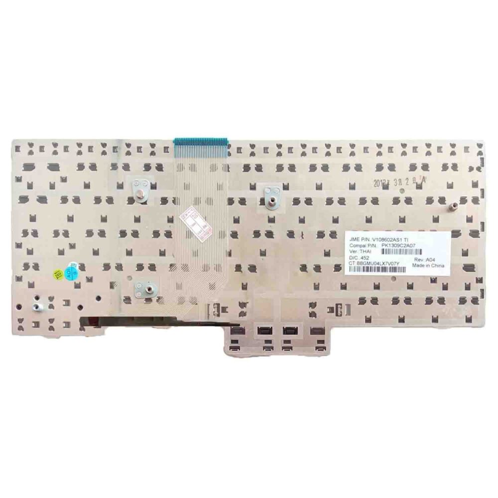 Keyboard HP EliteBook 2540P US Black Frame Without Backlit - Image 2