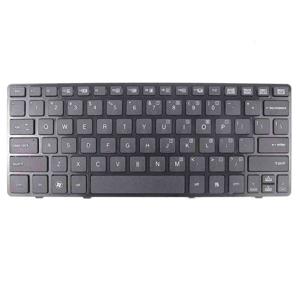 Keyboard HP EliteBook 2560P US Black Frame Without Backlit