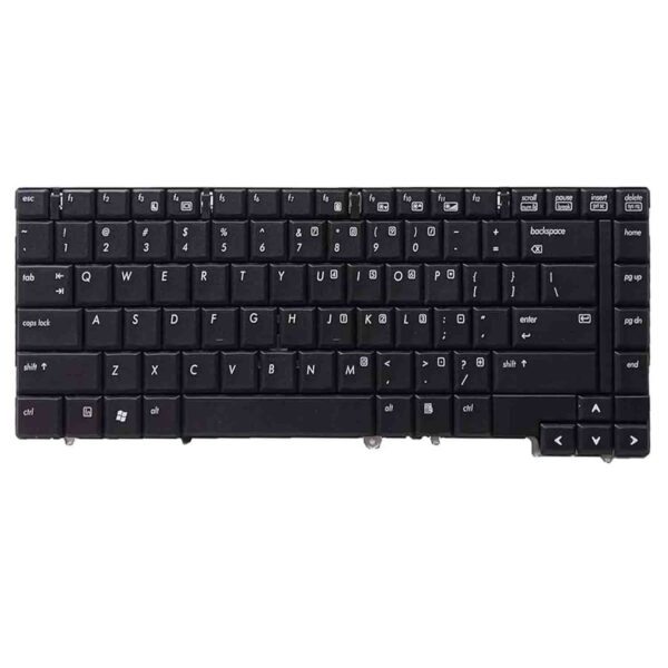 Keyboard HP EliteBook 6930P US Black Frame Without Backlit