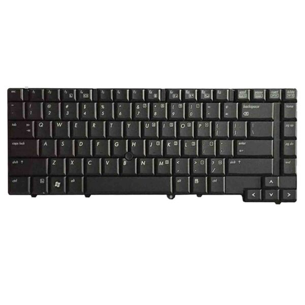 Keyboard HP EliteBook 8530P US Black Frame With Pointer