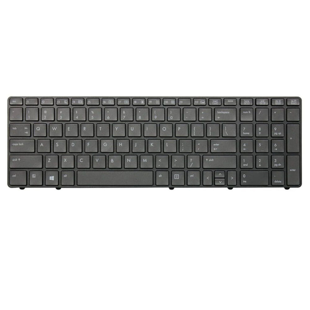 Keyboard HP EliteBook 8560W US Black Frame