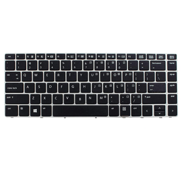 Keyboard HP EliteBook Folio 9470m US Black Frame Without Pointer