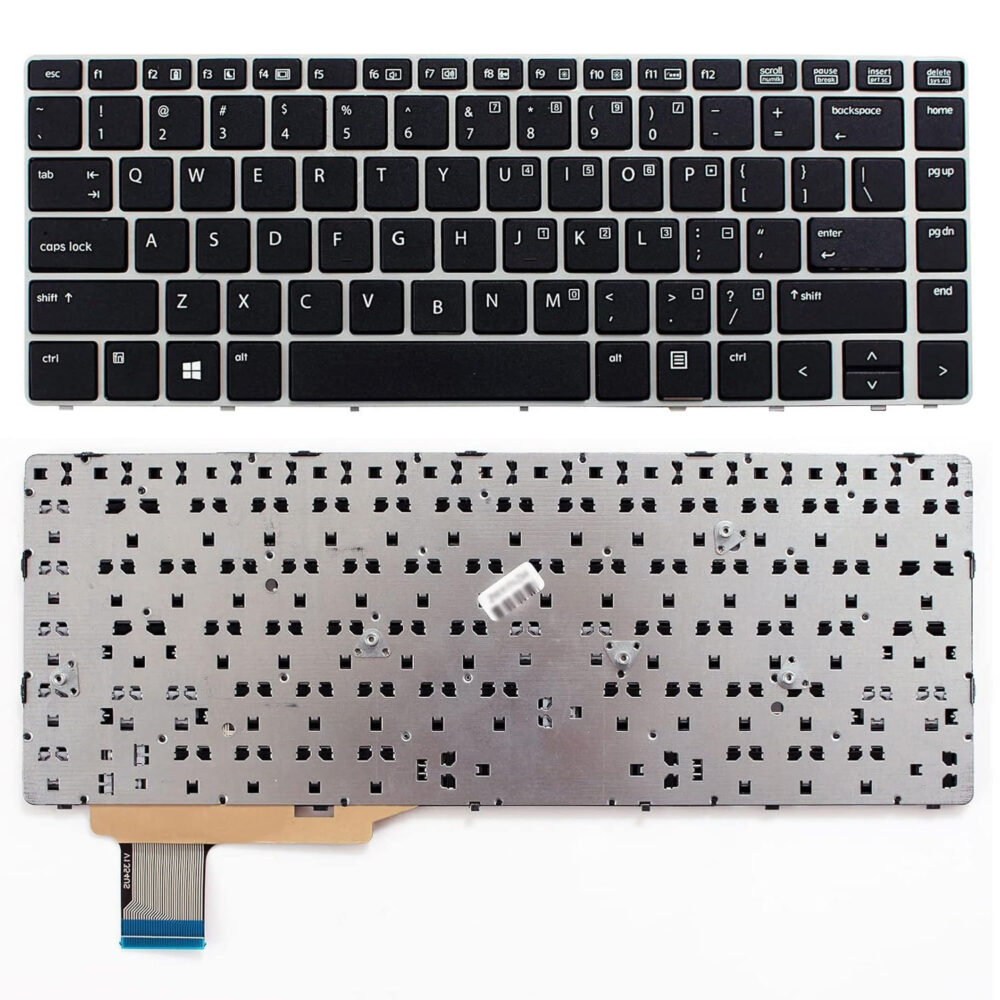 Keyboard HP EliteBook Folio 9470m US Black Frame Without Pointer - Image 3