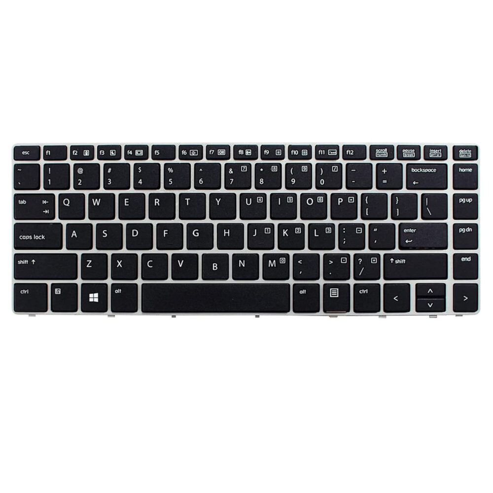 Keyboard HP EliteBook Folio 9470m US Black Frame With Backlit