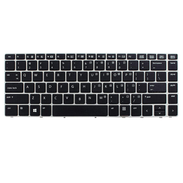 Keyboard HP EliteBook Folio 9470m US Black Frame With Backlit