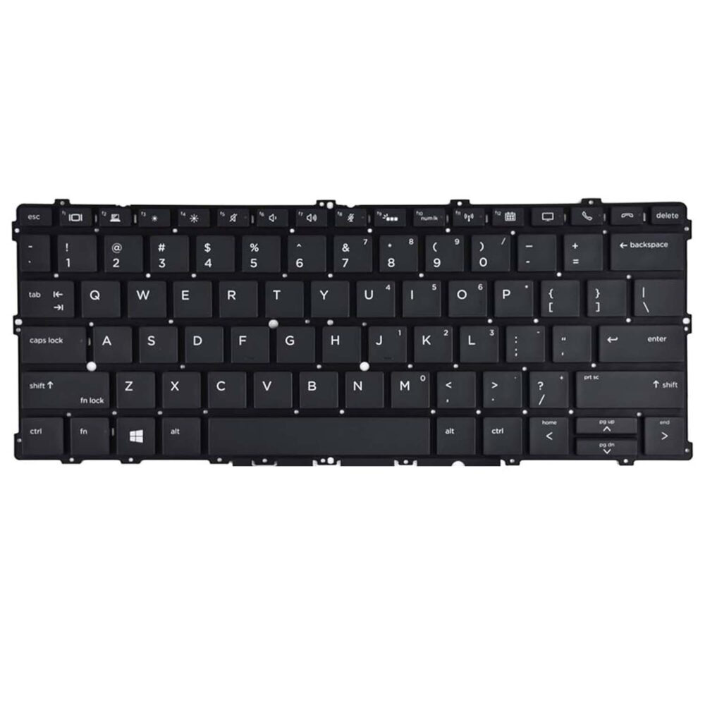 Keyboard HP EliteBook Folio 1020 G1 US Black Without Backlit
