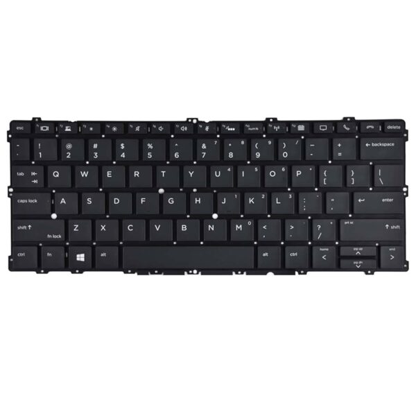 Keyboard HP EliteBook Folio 1020 G1 US Black Without Backlit