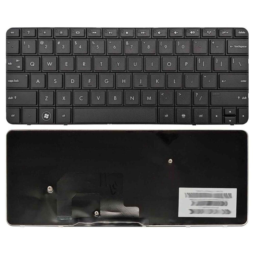 Keyboard HP Mini 210-3000 US Black Frame - Image 3