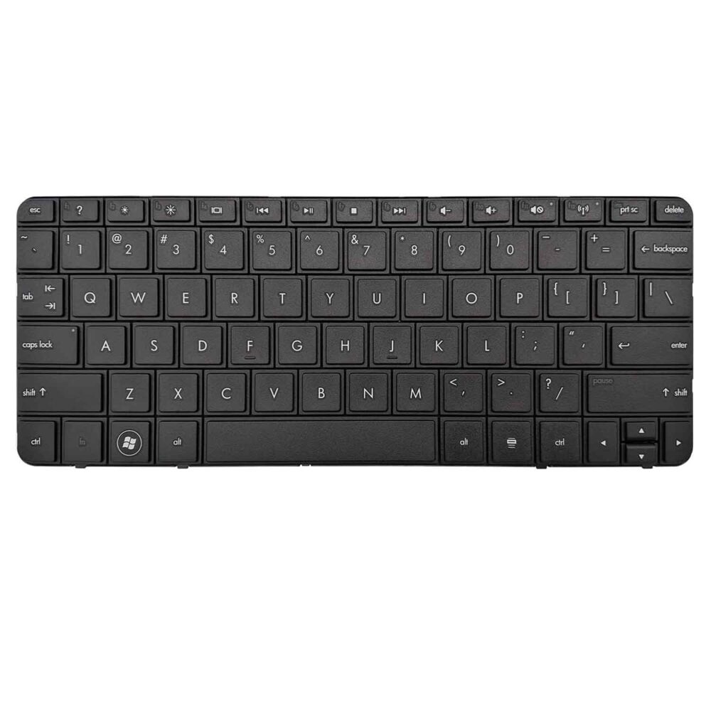 Keyboard HP Mini 110-3000 US Black Frame Without Backlit