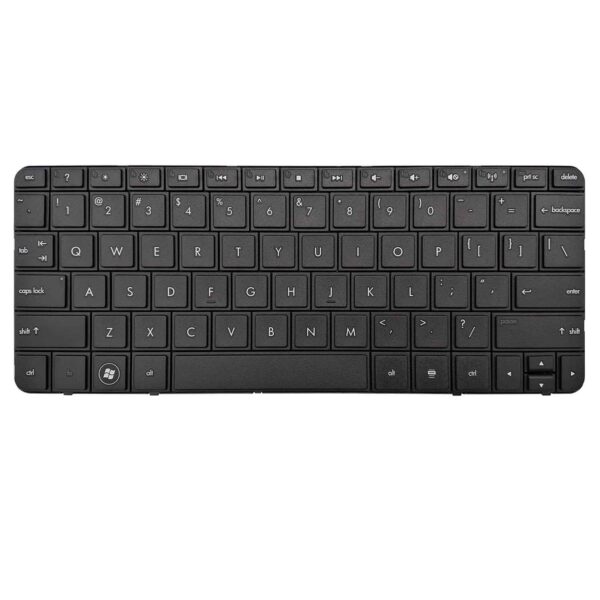 Keyboard HP Mini 110-3000 US Black Frame Without Backlit